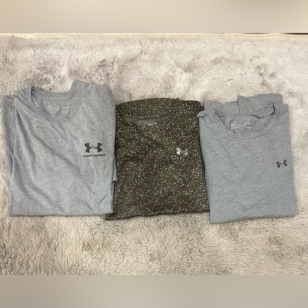 3 Under Armour shirts